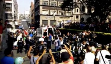 Disparan a manifestantes en el Zócalo de Cuernavaca