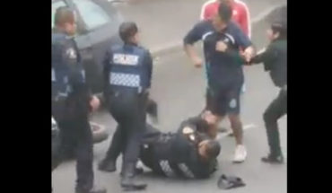 Dos policías heridos en una pelea con motociclista y su acompañante en CDMX (Video)