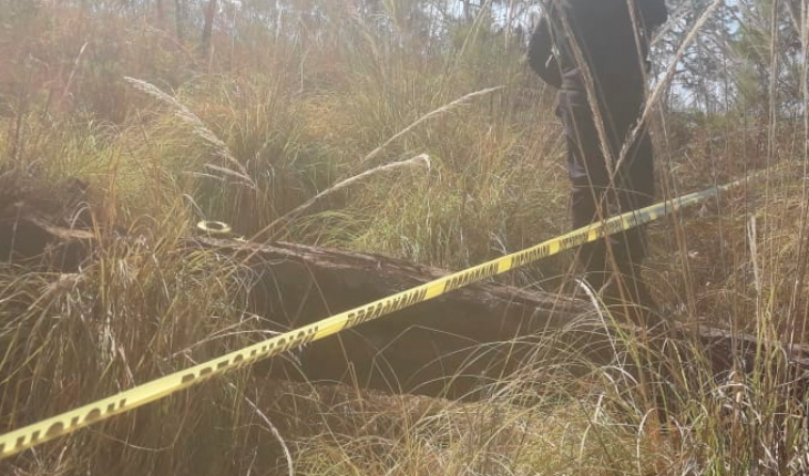 Encuentran un cadáver en el Cerro de la Cruz en Uruapan, Michoacán