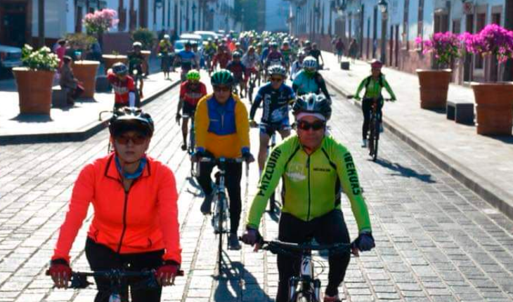 Este domingo, recorrido ciclista “Conociendo Nuestro Lago” en Pátzcuaro Michoacán