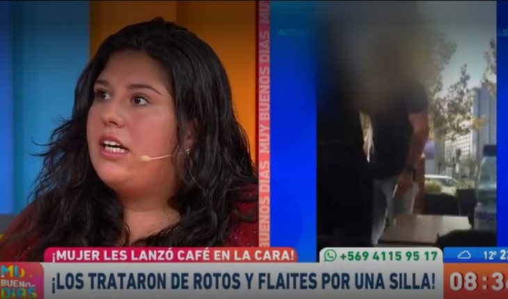 Estudiantes agredidos en café del Costanera acusan amenazas vía Facebook de la mujer que los violentó