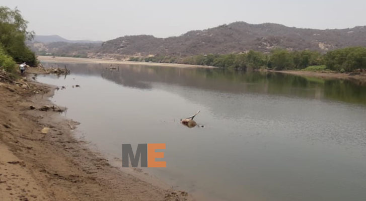 Hombre fallece ahogado en el Río Balsas, en Huetamo, Michoacán