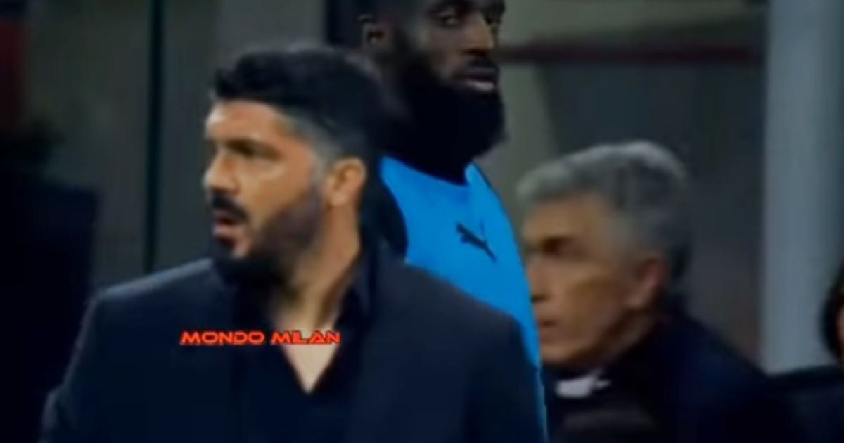 Insólito: Un jugador del Milan "mandó a la mierda" al director técnico Gattuso