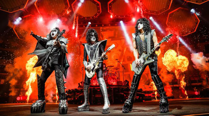 Kiss cierra el "Domination" con asombrosa presentación