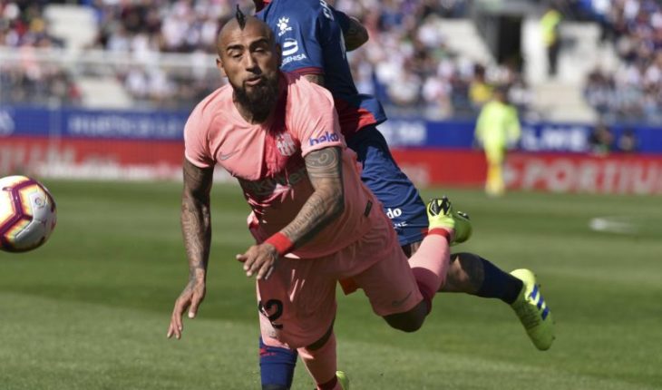 La Liga: Vidal y Orellana jugaron los 90′ en empate entre FC Barcelona y Eibar