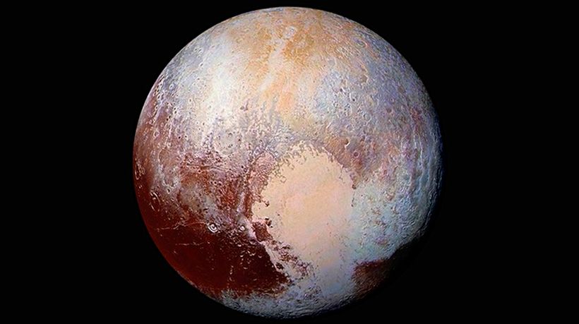 NASA descubrió nuevos indicios de agua en Plutón