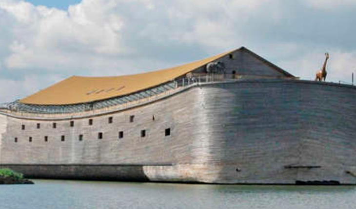 Propietarios de la replica del arca de Noe demandan al seguro por daños provocados por las lluvias