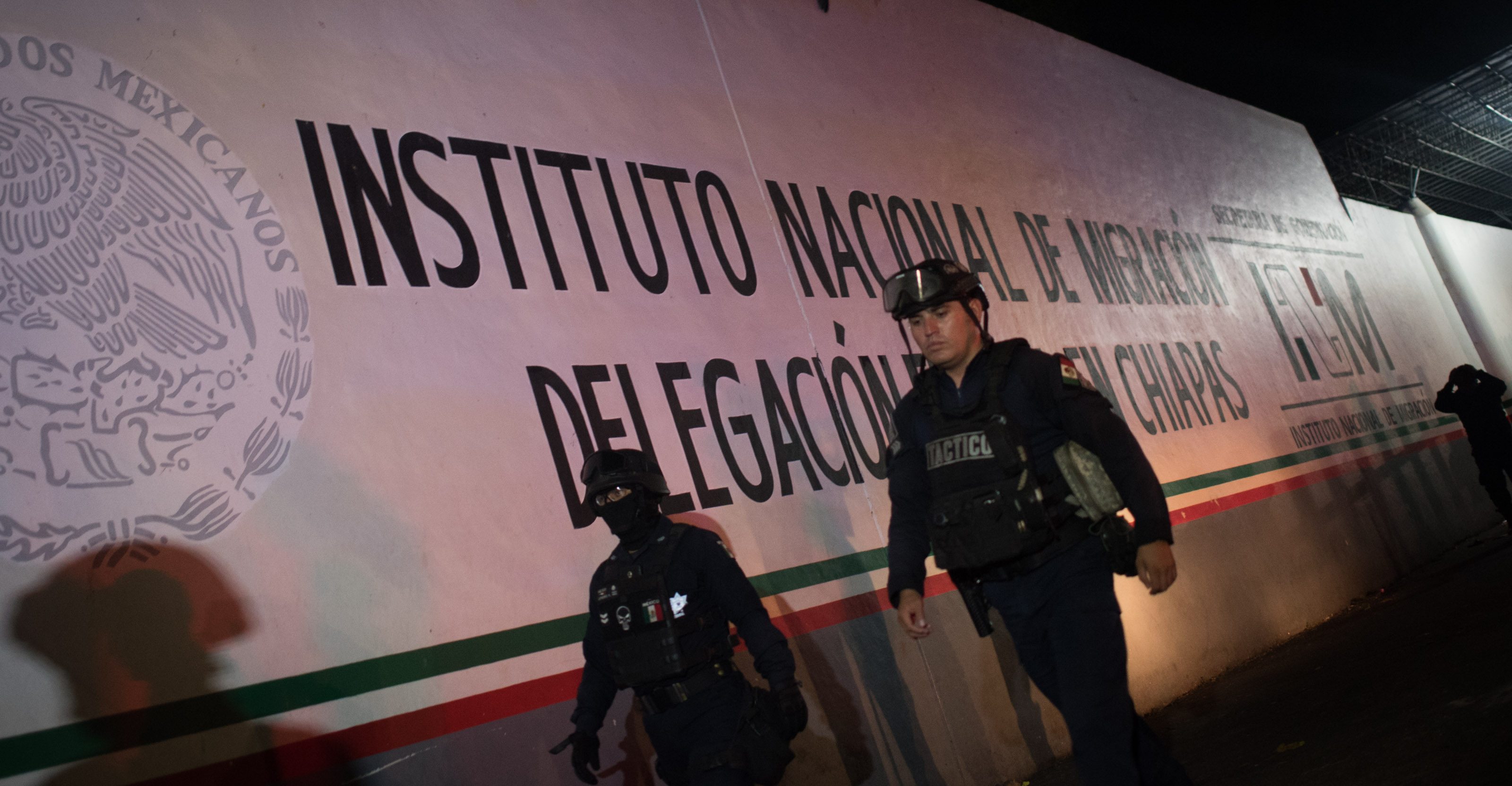 Reportan nuevo disturbio en estación migratoria de Tapachula