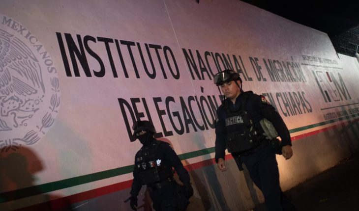 Reportan nuevo disturbio en estación migratoria de Tapachula
