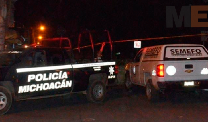 Tiroteo entre policías y gatilleros en Chilchota deja un presunto criminal muerto