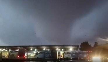 Tornado sorprendió en Los Ángeles y causó diversos daños