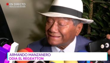 Video: Armando Manzanero habla de Paulina Rubio | Destardes