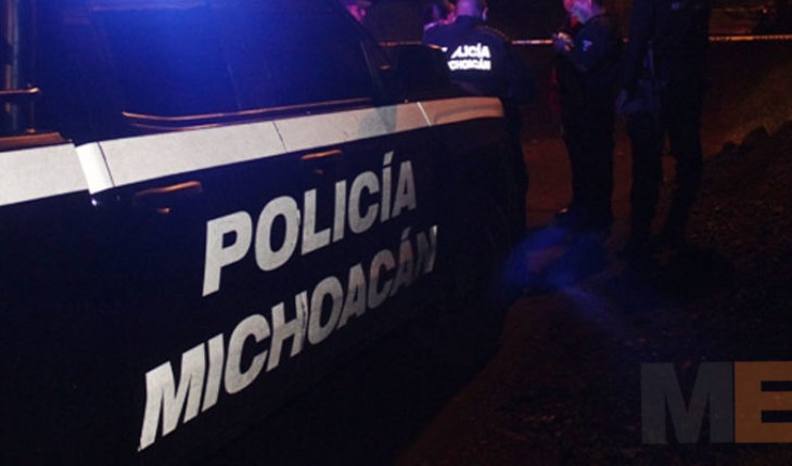 translated from Spanish: A shootout is recorded on Saturday in Lázaro Cárdenas, Michoacán