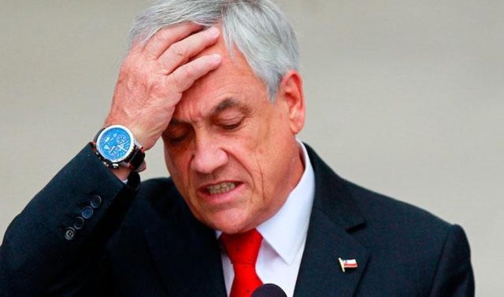 translated from Spanish: Bad news for Piñera: Presidential approval continues to fall and reaches only 33% according to Cadem