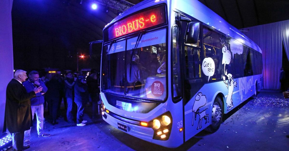 BioBus-E: The first electric trolley made in Rosario