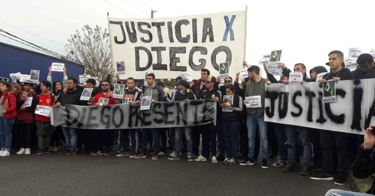 Call for justice by Diego Cagliero: Denounce the police killed him