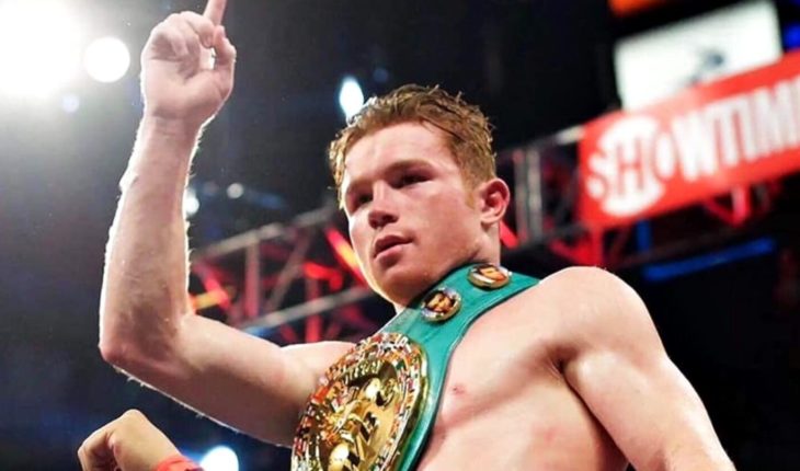 translated from Spanish: Canelo Alvarez beat Jacobs and became the best middleweight present