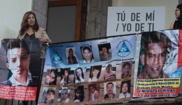 translated from Spanish: Collectives criticize slow progress in search of missing