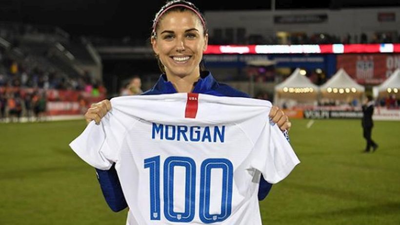 Female Red: Alex Morgan leads USA roster for the World Cup in France
