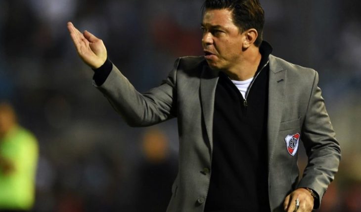 translated from Spanish: For Gallardo, River can “turn the result” to Atlético Tucumán
