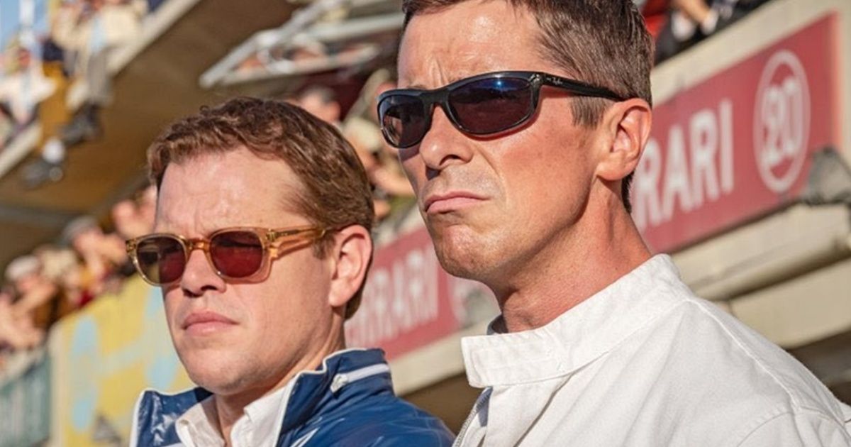"Ford vs. Ferrari": First images of the new Christian Bale and Matt Damon