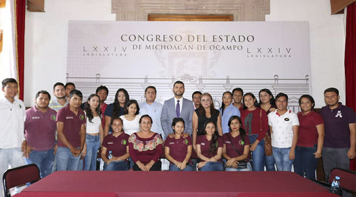GPPRD's young commitment to the Congress of Michoacán