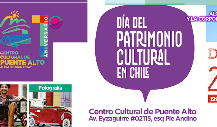 translated from Spanish: Heritage Day: Varied activities in Puente Alto Cultural Center