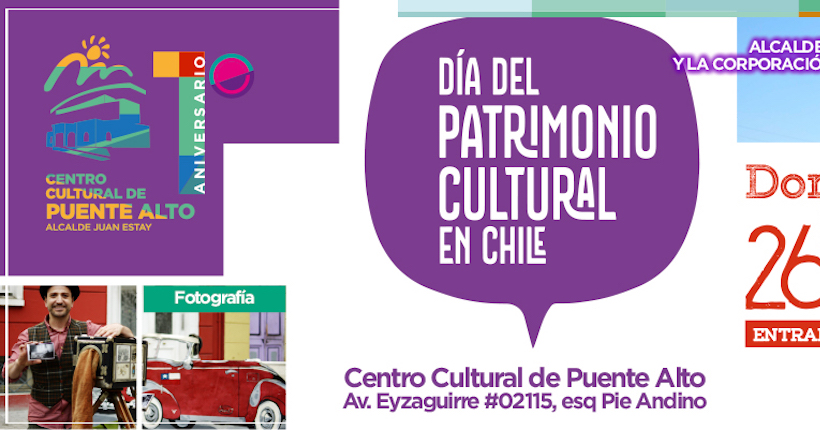 Heritage Day: Varied activities in Puente Alto Cultural Center