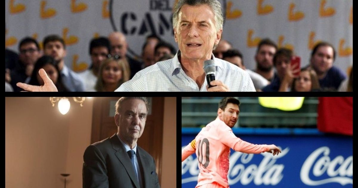 Macri against the "heavy" legacy of Kirchner, Pichetto ruled out an approach with the new formula of Cristina, Messi reached a historical record and much more...