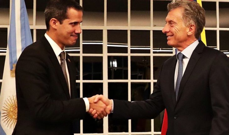 translated from Spanish: Macri: “we support more than ever to Venezuela”