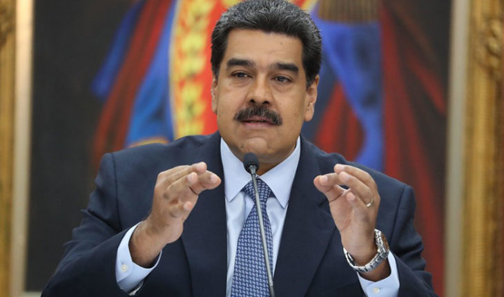 translated from Spanish: Maduro defended its offer of dialogue before the EU-led contact Group