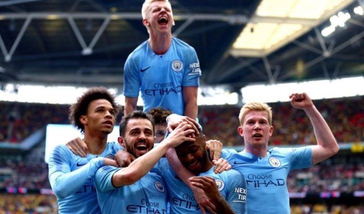 translated from Spanish: Manchester City, FA Cup Champion and historic record for Premier