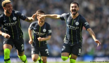 translated from Spanish: Manchester City Golea to Brighton and crowned bichampion of the Premier League