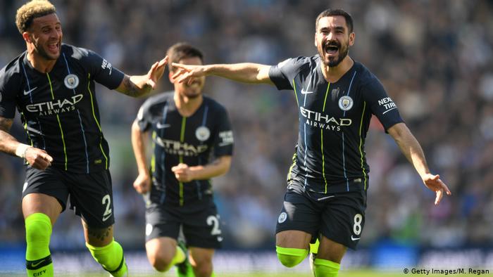Manchester City Golea to Brighton and crowned bichampion of the Premier League