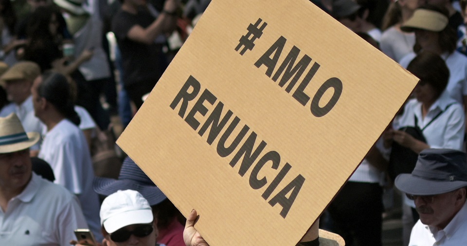 March in several dissatisfied states with AMLO