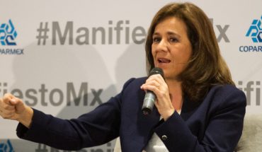 translated from Spanish: Margarita Zavala fined with 24000 pesos for irregularities when collecting support signatures at 2018