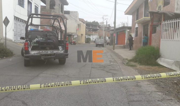 translated from Spanish: Material store owner dies when attacked in bullets, in Uruapan, Michoacán