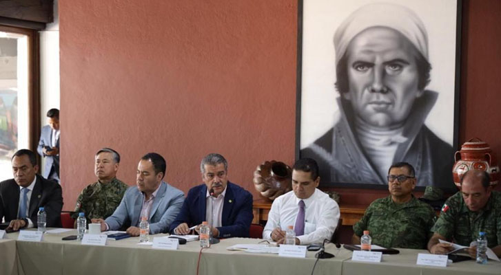 Raúl Morón urges to maintain security strategy permanently in Morelia