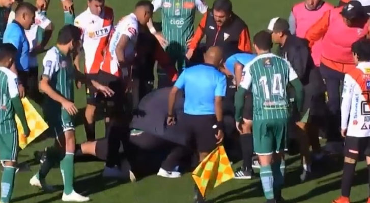 Referee suffers cardiac arrest while conducting a party in Bolivia, dies in hospital
