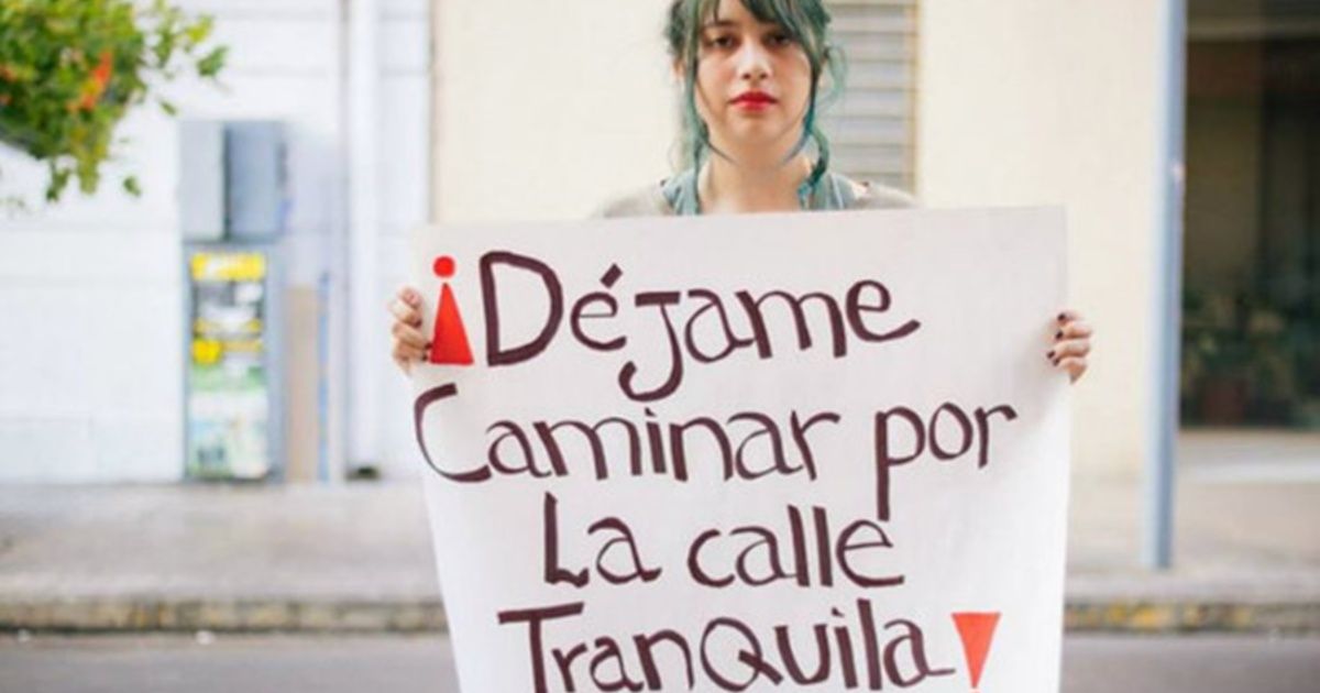 Street harassment: Mendoza runs with advantage