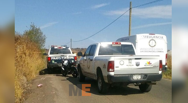 Suspected thief dies as he flees and dumps the truck he had stolen, in Chavin, Michocán