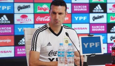 translated from Spanish: The four names that added Scaloni for the list of the Argentina selection