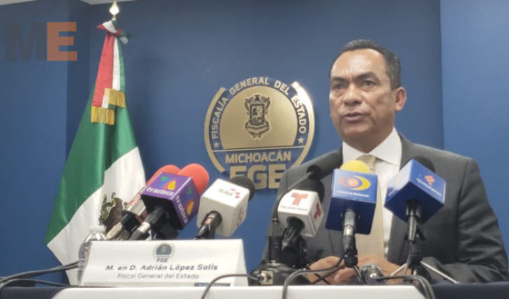 translated from Spanish: The ten killed in the shooting of Uruapan, are of a single criminal group: prosecutor of Michoacán