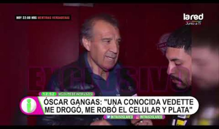 translated from Spanish: [VIDEO]Video of Oscar bargains in a drunken state