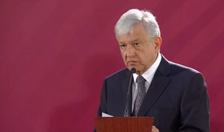 translated from Spanish: We want to have a good relationship with the U.S. government, we do not want the first, legally proceed: AMLO