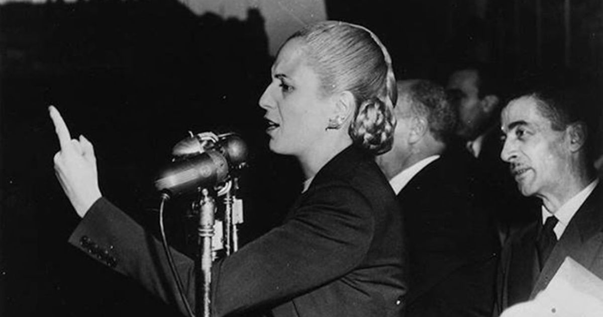 What did Eva Perón mean in the political life of Argentina?