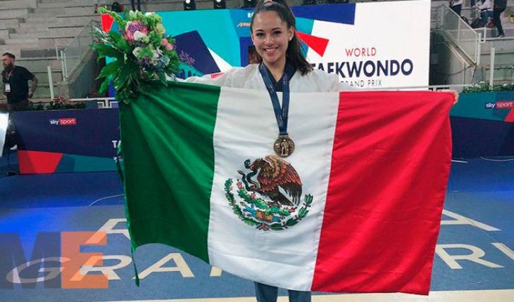 Ana Zulema Mexicana que gana medalla de bronce en Taekwondo