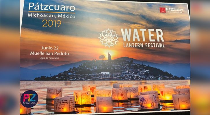 Aseguran cero contaminación durante el “Water Lantern Festival” en Pátzcuaro