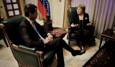 Bachelet se reunió con Juan Guaidó en su última jornada en Venezuela