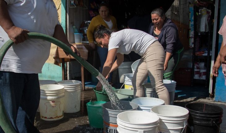 Colonias de 3 alcaldías de CDMX se quedarán sin agua